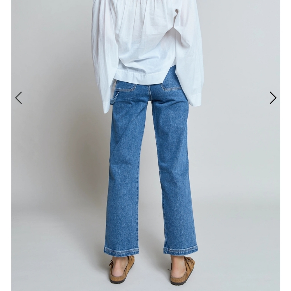 Levi's RIBCAGE Straight Utility High Rise Jeans - Picture 9 of 12